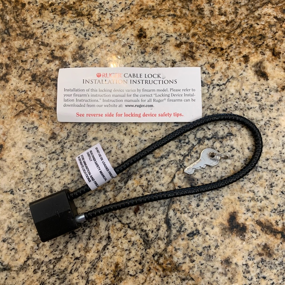 Ruger Cable lock brand new!